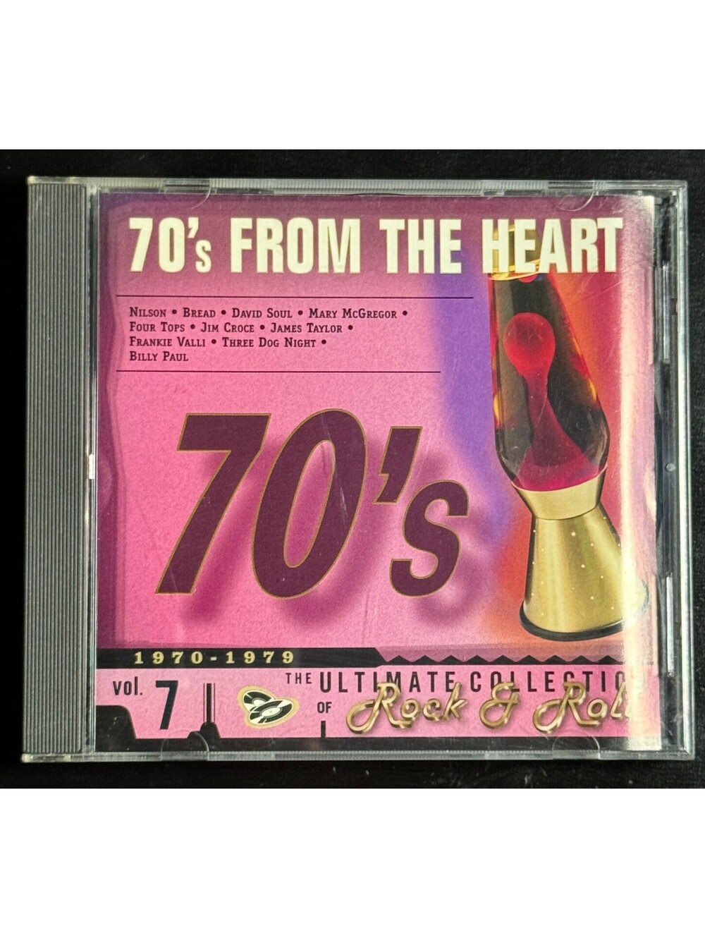 70's From the Heart Vol. 7 CD 1996 MCA Nilsson Jim Croce James Taylor Hits